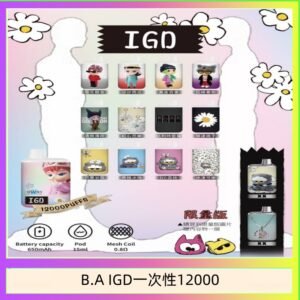 B.A IGD12000口 電子煙