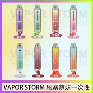 VAPOR STORM風暴辣妹一次性主機充電7500口（5%）