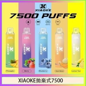 梟客XIAOKE一次性電子菸拋棄式7500口